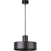 Image de Suspension Noire Minimaliste Métal Ø25 E27 Sigma Rif