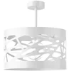 Image de Plafonnier Moderne Rond Blanc 39cm E27 Sigma Modul Frez