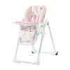 Image de Kinderkraft Chaise haute YUMMY rose