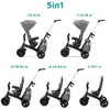 Image de Tricycle Easytwist Platinum Grey de Kinderkraft