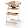 Image de Kinderkraft Chaise haute ENOCK bois blanc