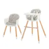Image de Kinderkraft Chaise haute SIENNA gris