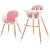 Image de Kinderkraft Chaise haute SIENNA rose