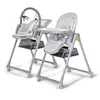 Image de Kinderkraft Chaise haute LASTREE gris