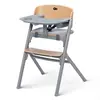 Image de Kinderkraft Chaise haute LIVY bois gris