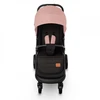 Image de Kinderkraft GRANDE PLUS - Poussette - de la naissance à 22 kg - Système CLICK & FOLD - Roues amortissantes - Dossier réglable - Rose