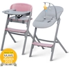 Image de KINDERKRAFT SELECT Set chaise de salle à manger Livy Aster Pink + fauteuil relax Calmee, Premium