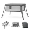 Image de Kinderkraft Lit bébé 3 en 1 CAMI gris