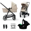 Image de Kinderkraft Poussette Trio NEWLY beige