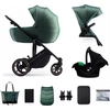 Image de Kinderkraft KINDERKRAFT universalus veimlis 3in1 PRIME 2 3IN1 MINK PRO DARK alias, KSPRIM02GRE300I