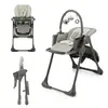 Image de Kinderkraft Chaise haute 2en1 TUMMIE gris