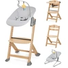 Image de Kinderkraft ENOCK + CALMEE - Chaise haute évolutive & chaise longue - Ergonomie & Sécurité - Design scandinave - Pour enfants jusqu'à 35 kg