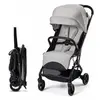Image de Poussette Kinderkraft INDY 3 - De la naissance à 15 kg - Légère et compacte - Pliable d'une seule main - Grise