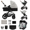 Image de Kinderkraft Poussette Trio MOOV 2 XL gris