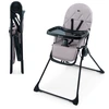 Image de Kinderkraft Chaise haute BINCI gris
