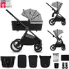 Image de KINDERKRAFT Poussette Nea 2 2in1 Lunar Black Bizuu