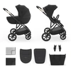 Image de Kinderkraft Poussette multifonction PRIME 3 2 en 1 noir