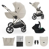 Image de Kinderkraft Poussette multifonction 3en1 PRIME 3 beige