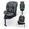 Image de Kinderkraft I-360 2 PLUS, siège enfant 4-en-1, 40 150 cm, installation ISOFIX simple, 5 positions d'assise, de 0 à 36 kg, EASY SPIN 360°, gris