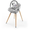 Image de Kinderkraft Chaise haute FINI UP 2 en 1 gris