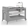 Image de Kinderkraft Lit bébé et lit de voyage 2 en 1 LEODY UP avec accessoires gris