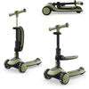 Image de Kinderkraft Trottinette évolutive 2 en 1 avec siège HALLEY 2 vert