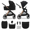 Image de Kinderkraft Poussette multifonction 2en1 VESTO 2 noir