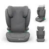 Image de Siège enfant Kinderkraft JUNIOR FIX 2 PLUS, appuie-tête réglable, H-GUARD, SPS, installation ISOFIX et par ceinture, housse respirante AIR FLOW, gris