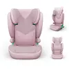 Image de Siège enfant Kinderkraft JUNIOR FIX 2 PLUS, appuie-tête réglable, H-GUARD, SPS, installation ISOFIX et par ceinture, housse respirante AIR FLOW, rose