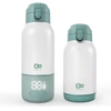 Image de Kinderkraft Chauffe-biberon mobile et thermos 2-en-1 GAJA vert