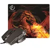Image de Rebeltec RED DRAGON game set mouse & mouse pad