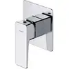 Image de Omnires Parma - Mitigeur De Douche Encastré, Avec Corps D’encastrement, Chrome Pm7445cr