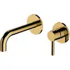 Image de Omnires - Robinet Salle De Bain Mitigeur Lavabo Encastrée Sombre Or Monocommande