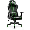 Image de Diablo X-One 2.0 Gaming Chair Chaise de bureau Accoudoirs réglables Design ergonomique Coussin cou/lombaire Taille normale Noir/Vert