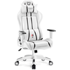Image de Diablo X-One 2.0 Gaming Chair Chaise de bureau Accoudoirs réglables Design ergonomique Coussin cou/lombaire Taille normale Blanc-Noir