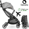 Image de Lionelo Julie One Poussette jusqu'à 22 kg Dossier et repose-pieds réglables Moustiquaire Chauffe-jambes Porte-boissons et sac de transport pliable