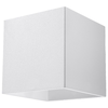Image de Applique QUAD 1 blanc 1xG9 8W aluminium 10x12x10cm Sollux Lighting