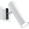 Image de Applique DIREZIONE blanc 1xGU10 10W acier 20x8x8cm Sollux Lighting