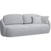 Image de Selsey Savoy - Canapé 3 places avec fonction sommeil et coffre de lit, gris clair