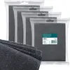 Image de Sillar Filtre à charbon actif Tapis filtrant Lot de 4   Découpable 47 × 57 cm, filtre à charbon de rechange pour hottes aspirantes