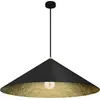 Image de Lustre Fuji noir et or, 1xE27x40W, composite, dimensions : 120x70x70 cm, IP20, Milagro