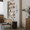 Image de Applique murale minimaliste, tige noire allongée, 90 cm, pour salon, chambre à coucher, couleur variable, LED 12W SWING Milagro