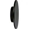 Image de Applique d'extérieur moderne noire cercle vertical Ø18cm couleur changeante LED 12W IP65 DISK Milagro