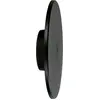 Image de Applique d'extérieur moderne noire cercle vertical Ø25cm couleur changeante LED 18W IP65 DISK Milagro