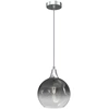 Image de Lustre MONTE chromé-fumé 1xE27x60W, verre, dimensions : 90x20x20 cm, IP20, Milagro