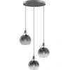 Image de Monte Silver Lampe suspendue 3Xe27 Plafonnier Lampe à suspendre