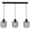 Image de Sombra Smoked Suspension 3Xe27 Plafonnier Lampe à suspendre