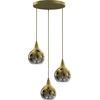 Image de Monte Gold Suspension 3Xe27 Plafonnier Lampe de plafond Suspension