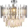 Image de Lustre ASPEN chromé 6xE14x40W, cristal, dimensions : 45x45x45 cm, IP20, Milagro