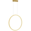 Image de Lampe suspendue pour salle de bain anneau doré Saturno LED 28W Milagro